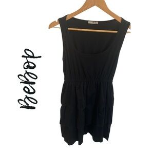 BeBop Black Layered Dress| S/M